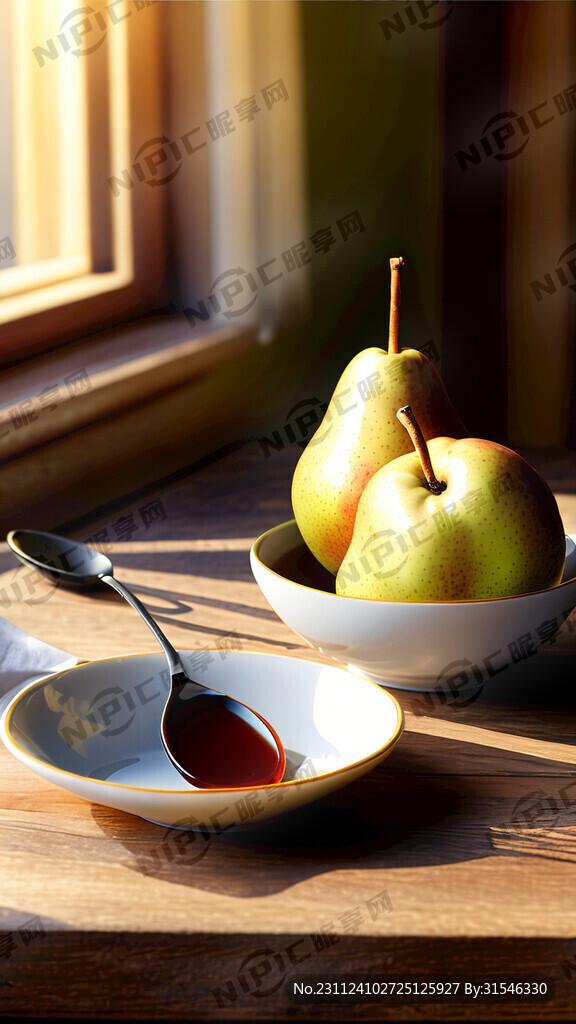 梨 膏方 45度角的阳光