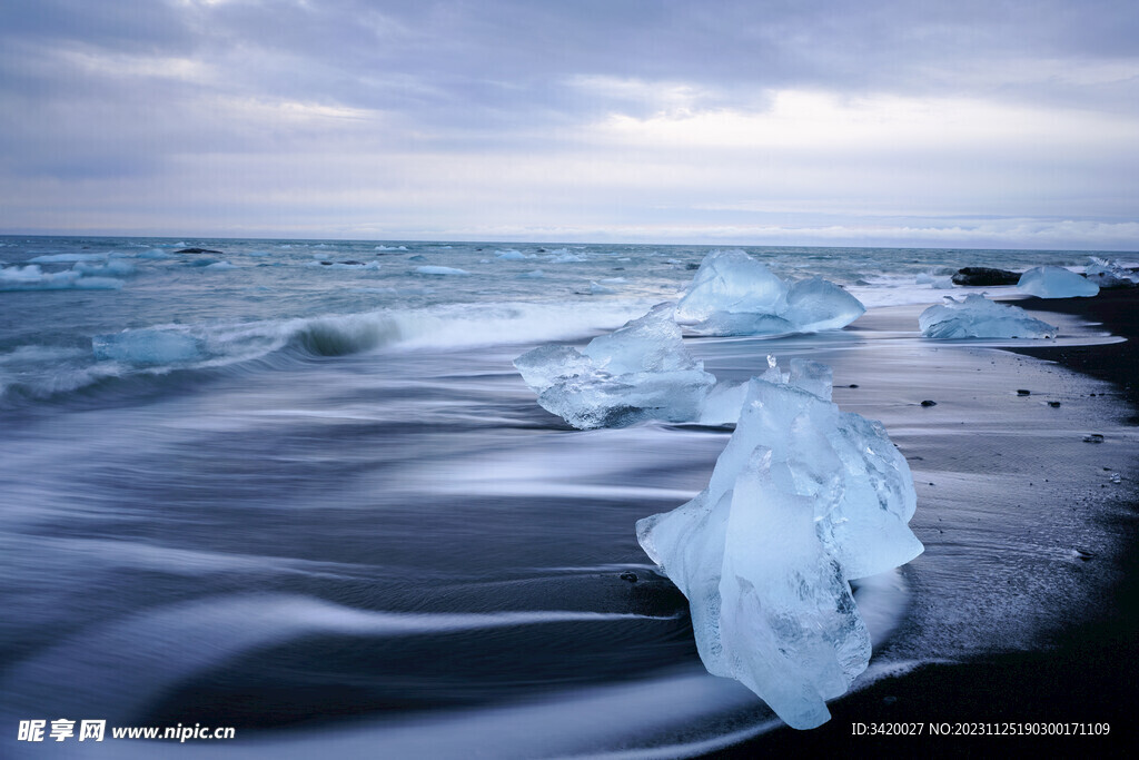 冰沙滩