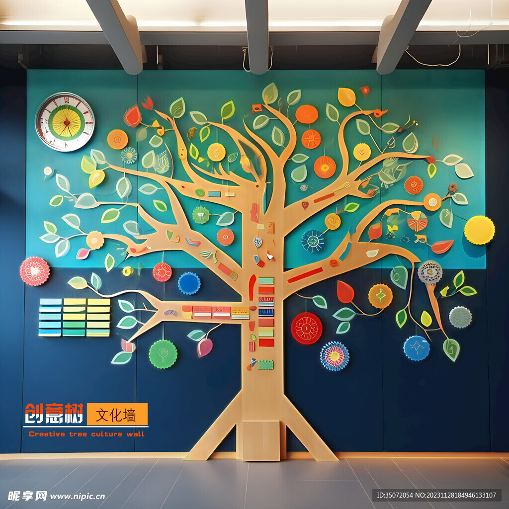 创意树文化墙
