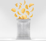 薯片包装效果图样机