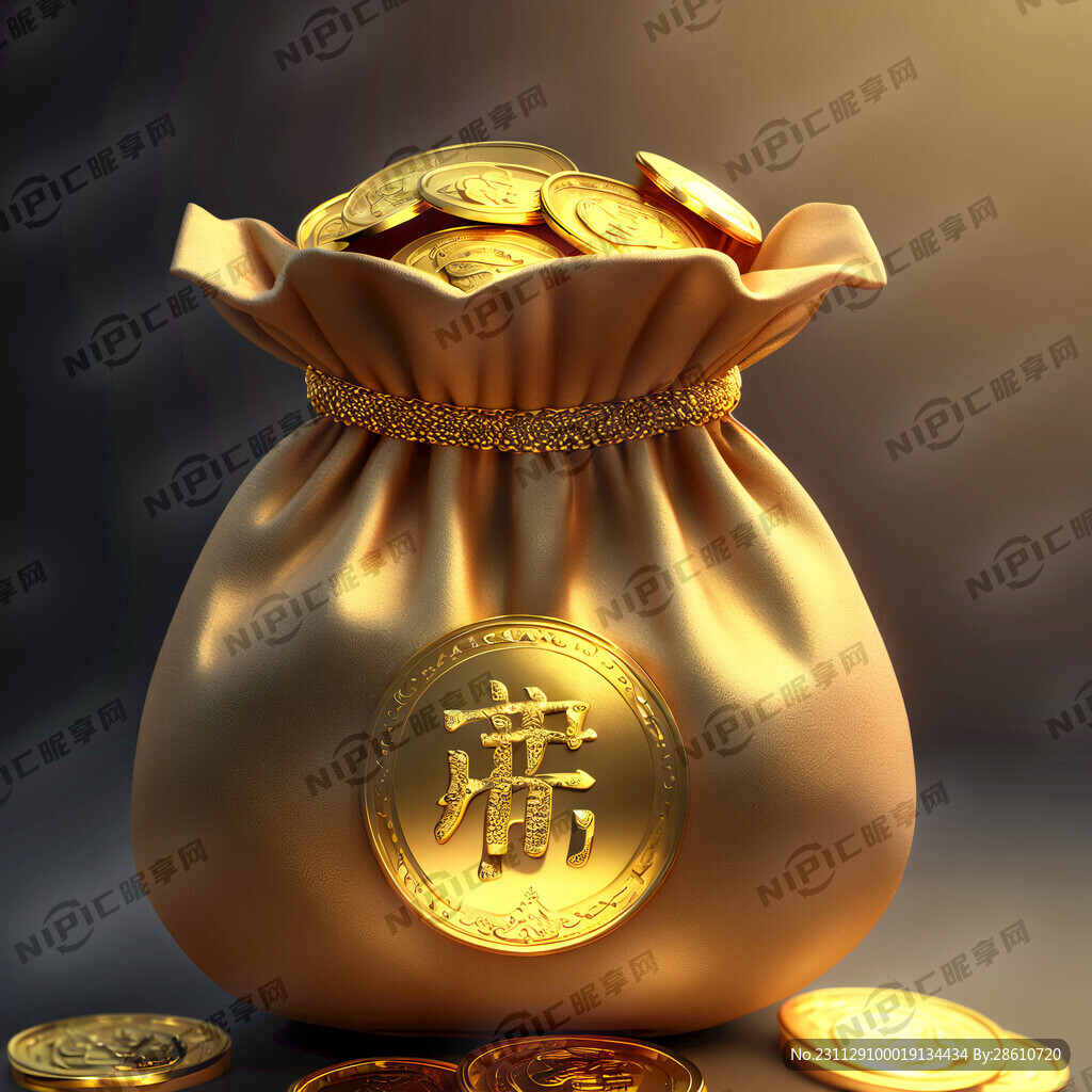 福袋 金元宝 金币 珠宝