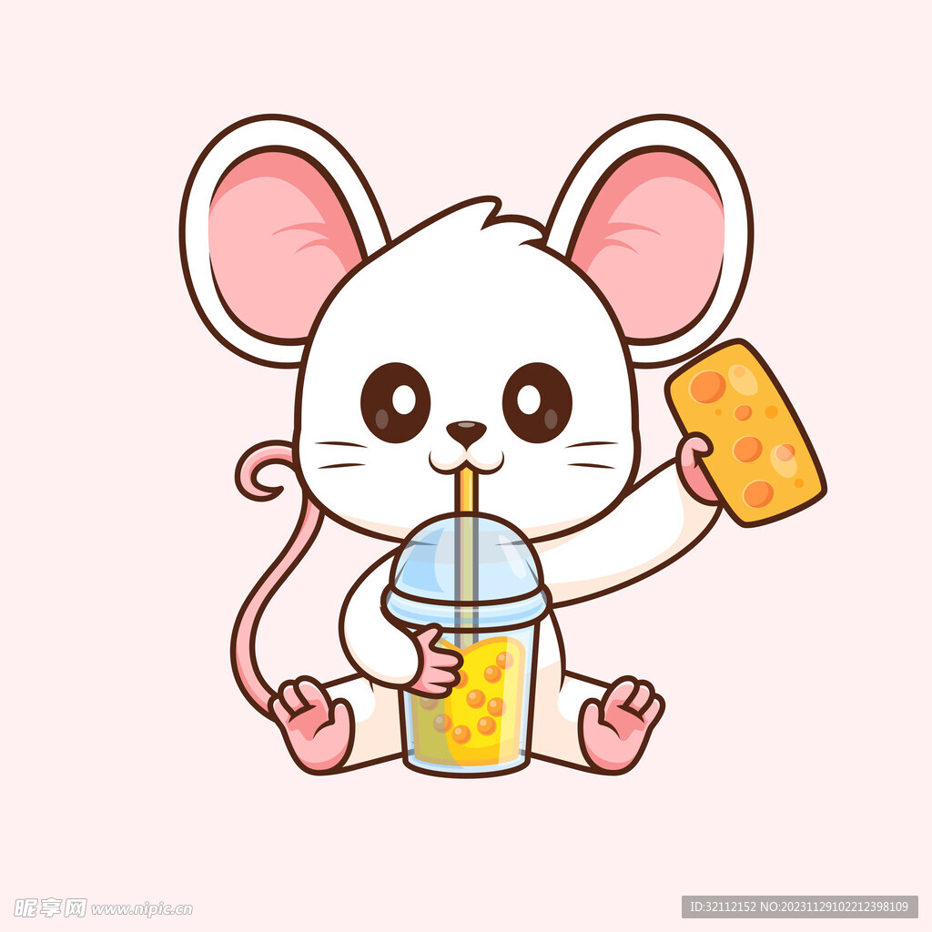 矢量卡通老鼠