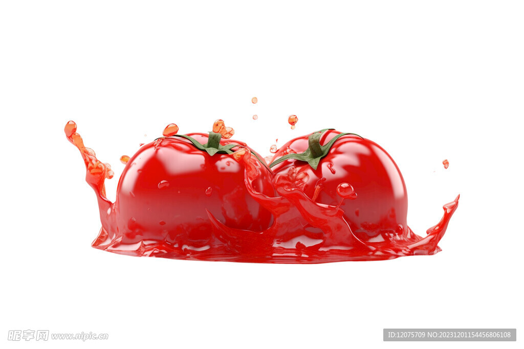 番茄飞溅