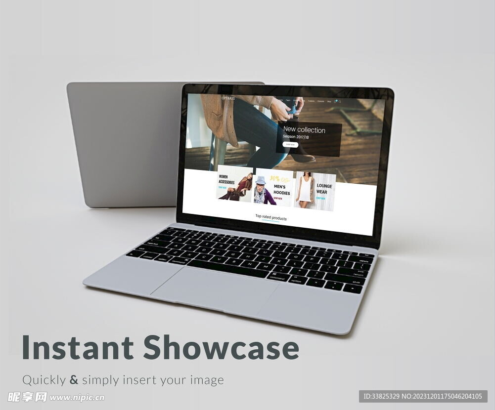 笔记本电脑样机