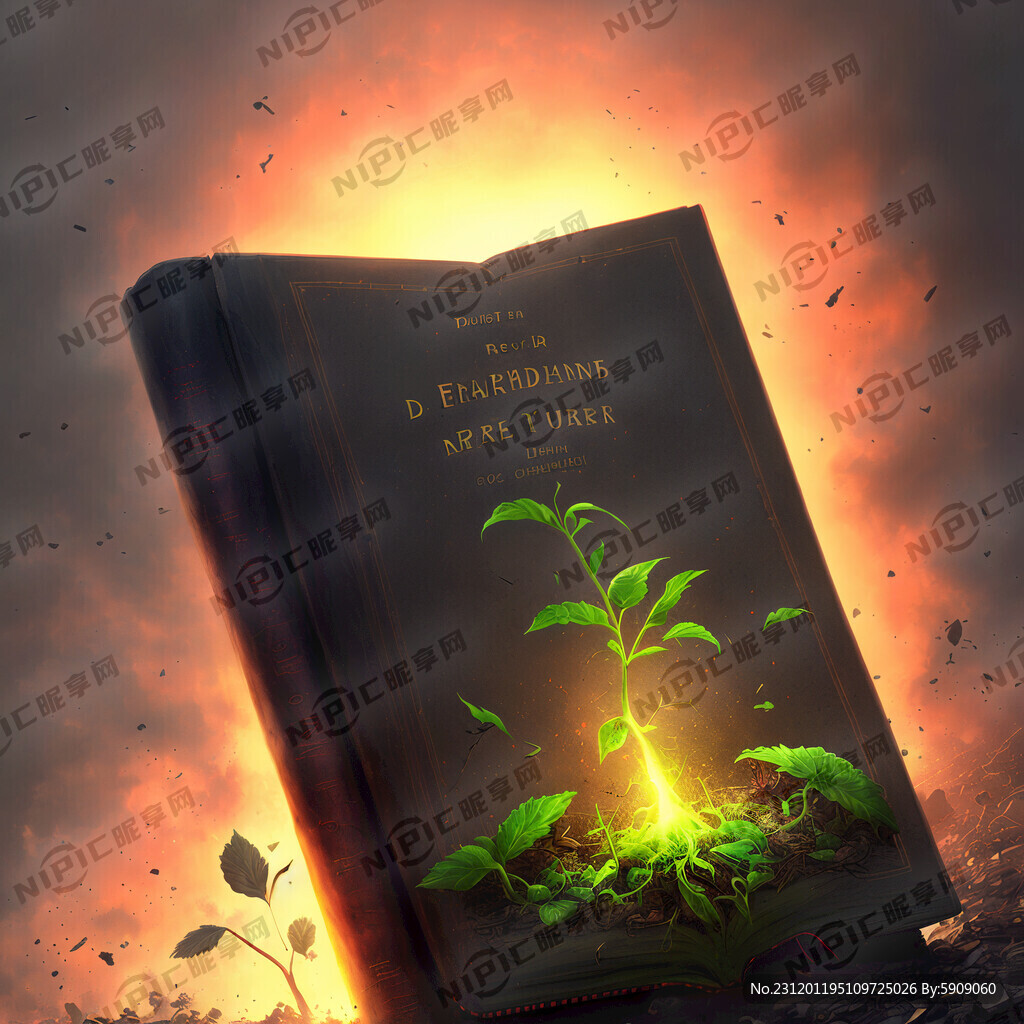 护苗 书本 质感 末日。
