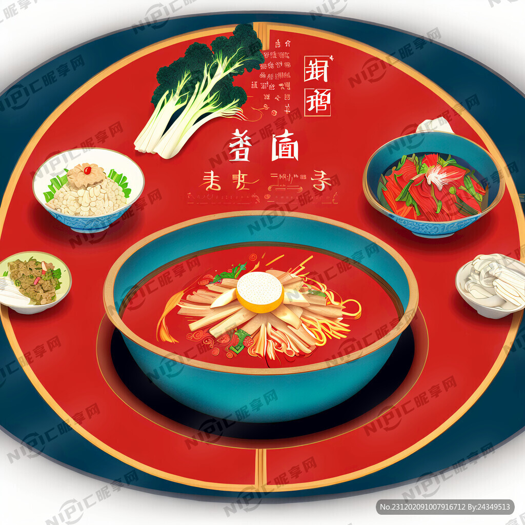 国潮 餐饮火锅 网红 打卡