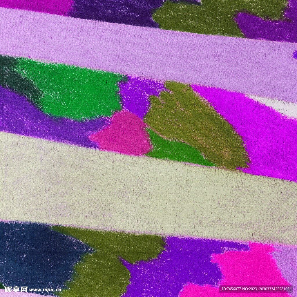 水彩抽象色块挂画装饰画