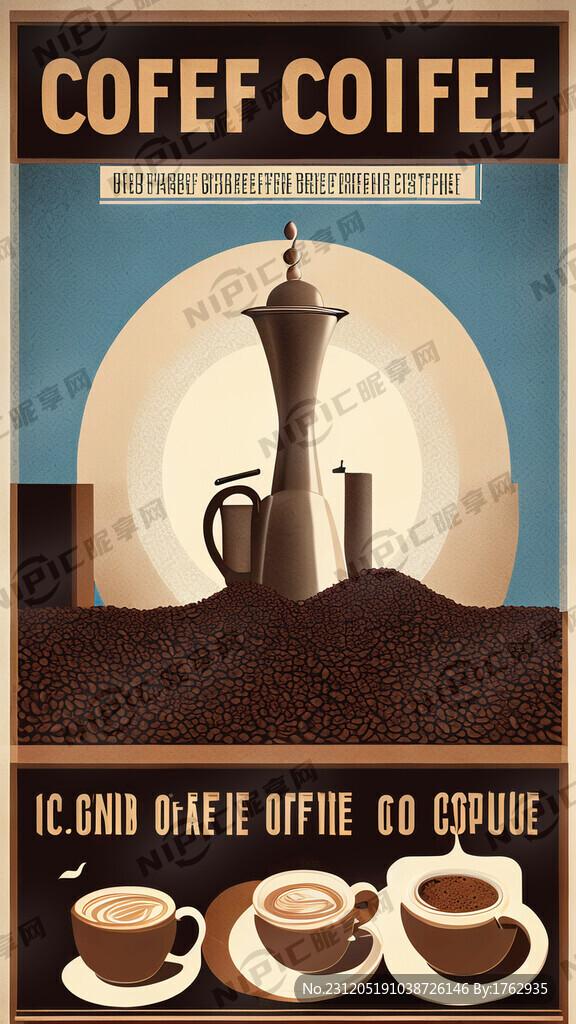 咖啡 节目表 海报