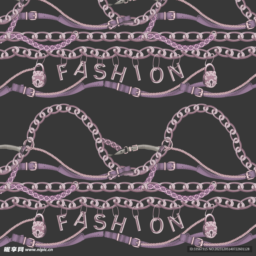 链条 大牌 方巾 