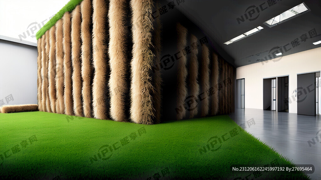 开发商营销中心 草皮围挡