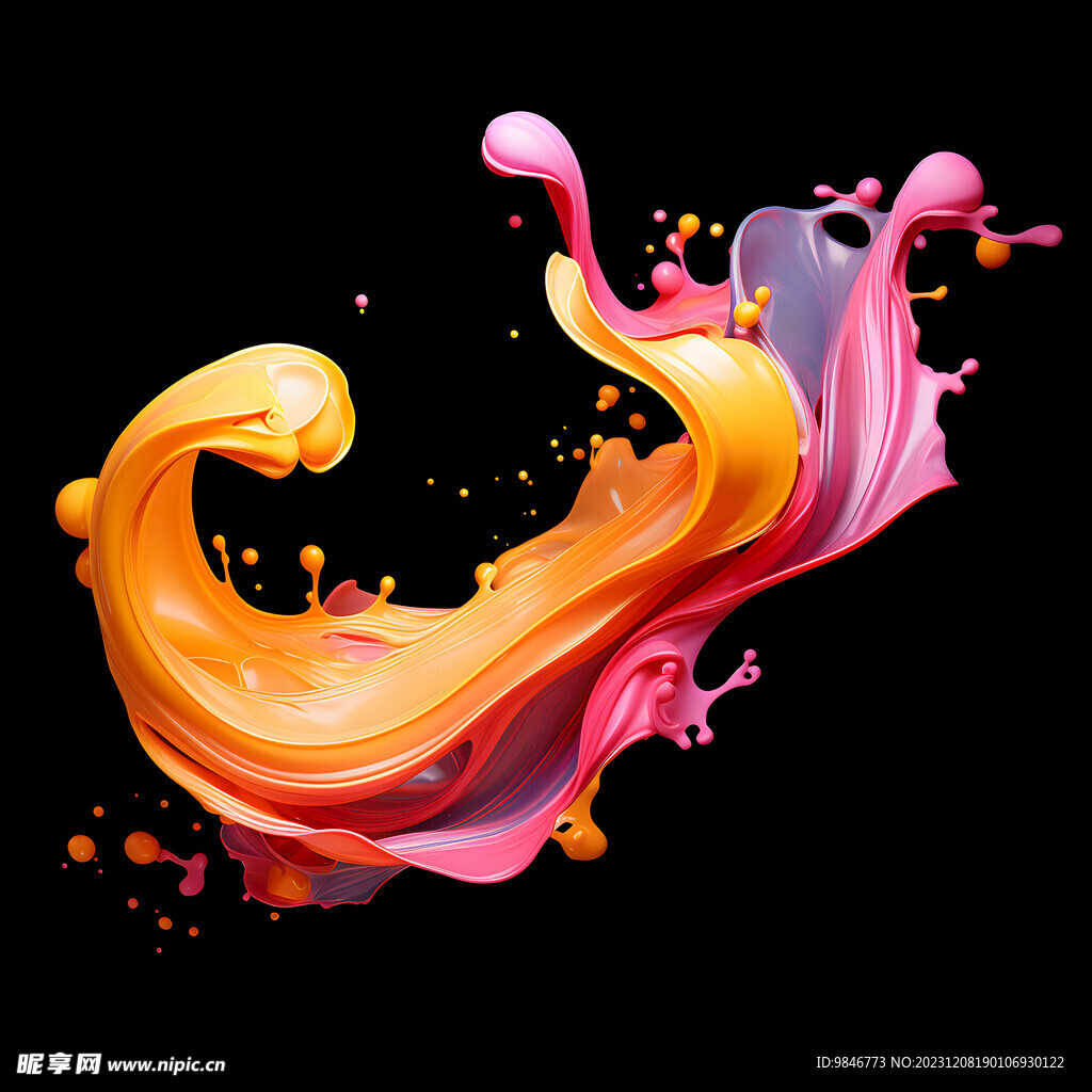 彩色油漆喷剂素材（合层）