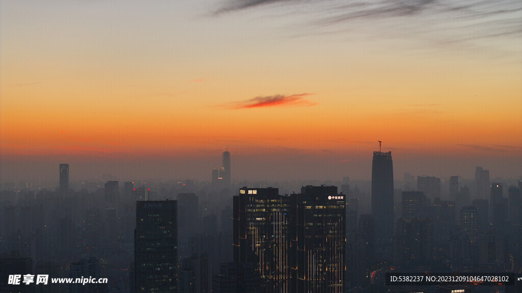 上海中心环球金融大厦航拍