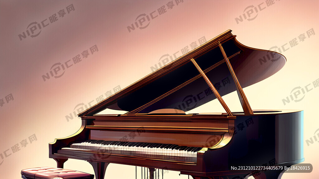 淡雅 音乐会 钢琴 音符