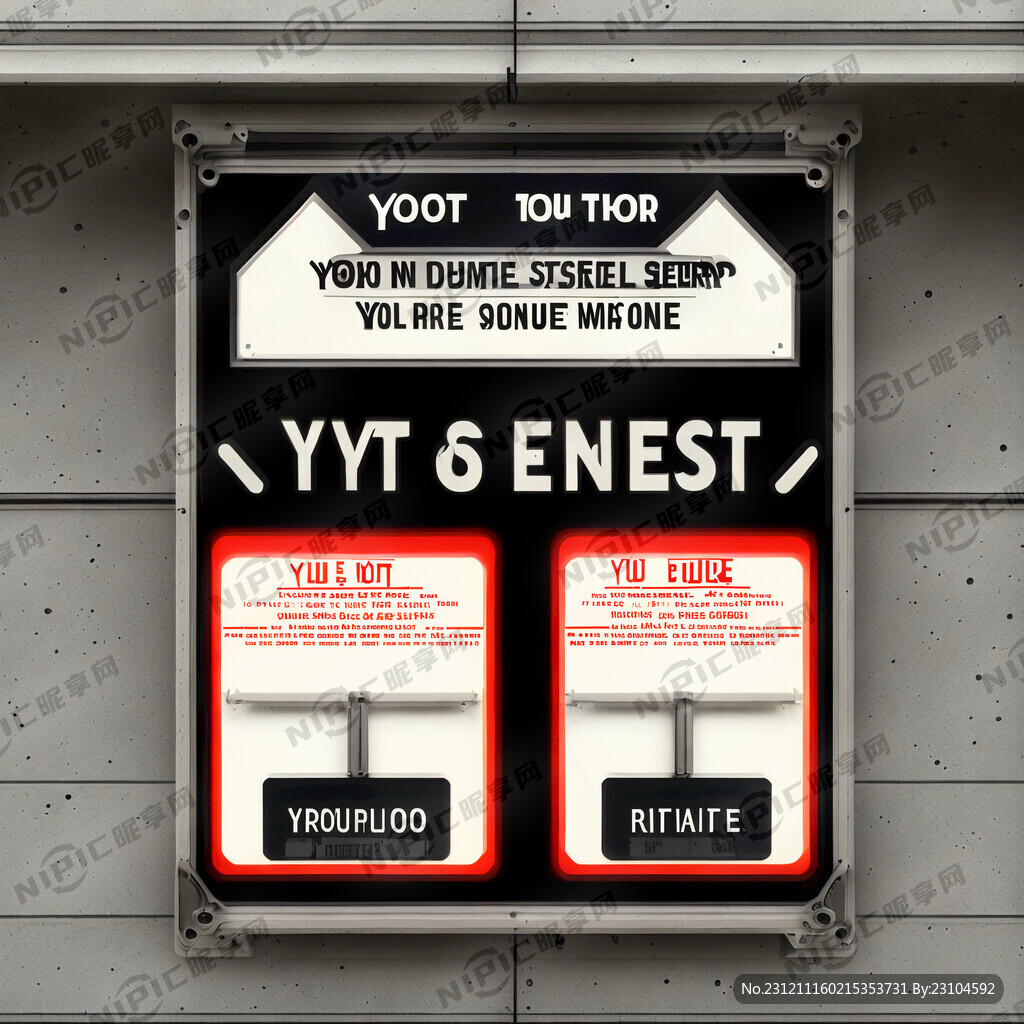 你已进入施工监控区域提示牌