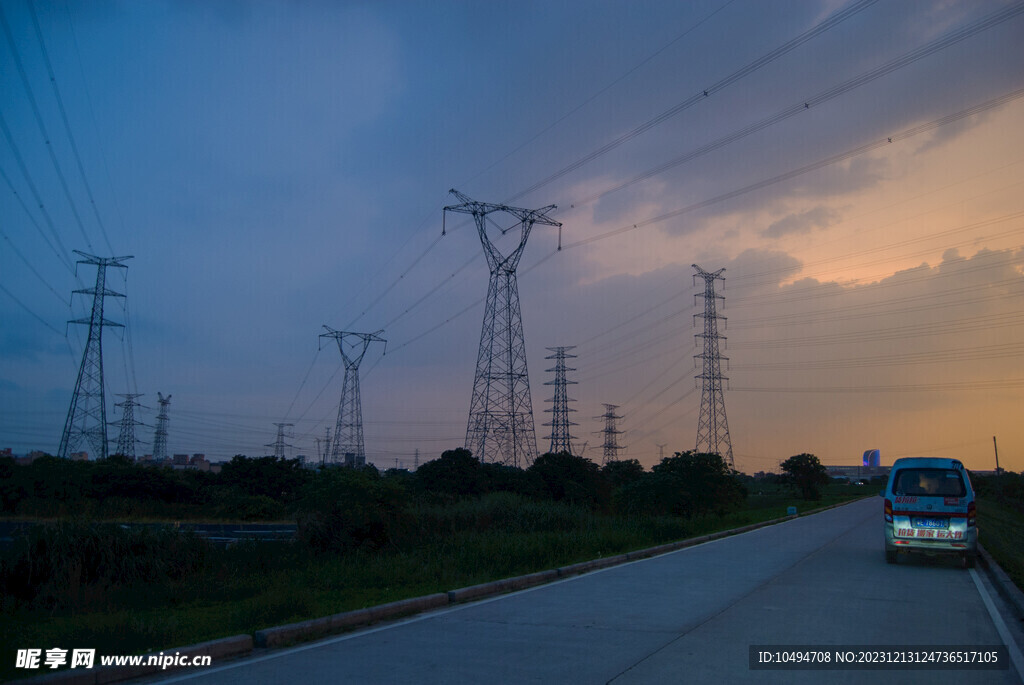 输电高压线