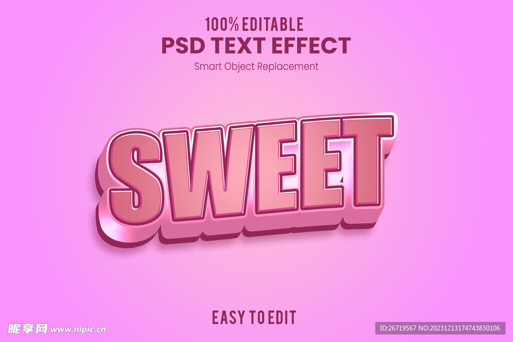 特效字体 字体特效 PS特效字