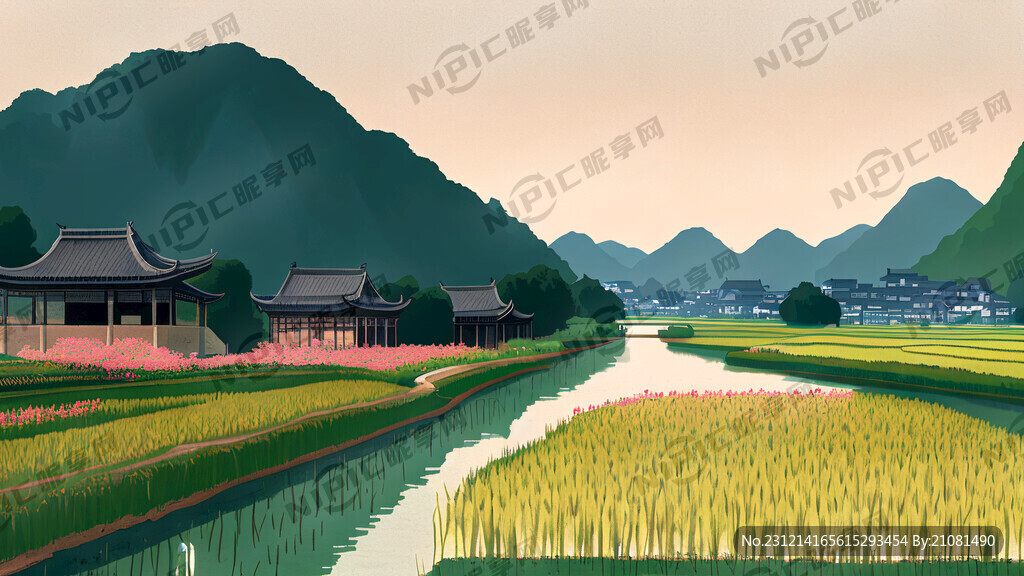 鱼台县 京杭运河穿堂而过 荷花