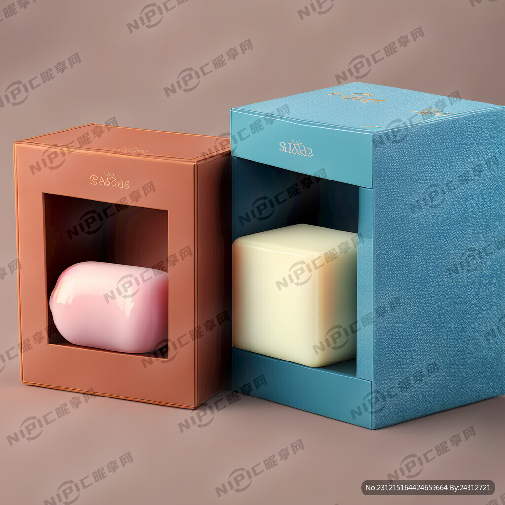 正方形皂外盒 香皂小清新外盒