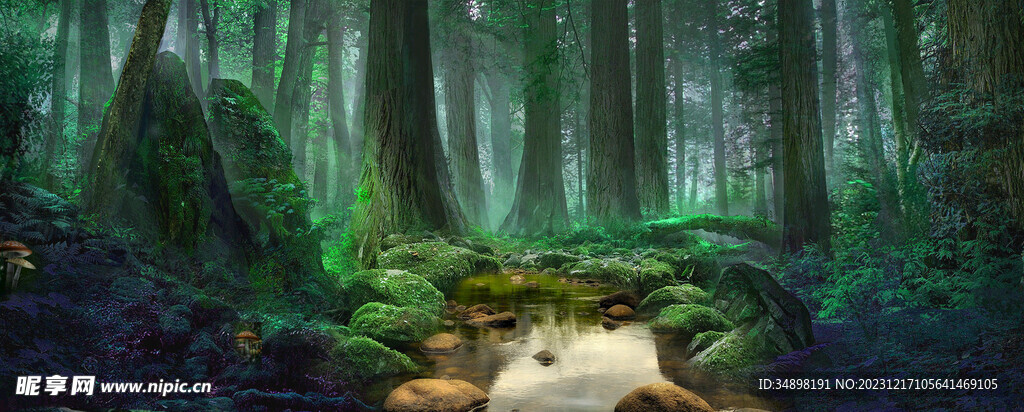  森系婚礼背景图片