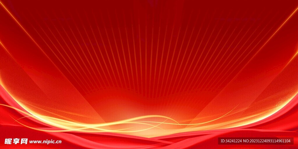 红色背景