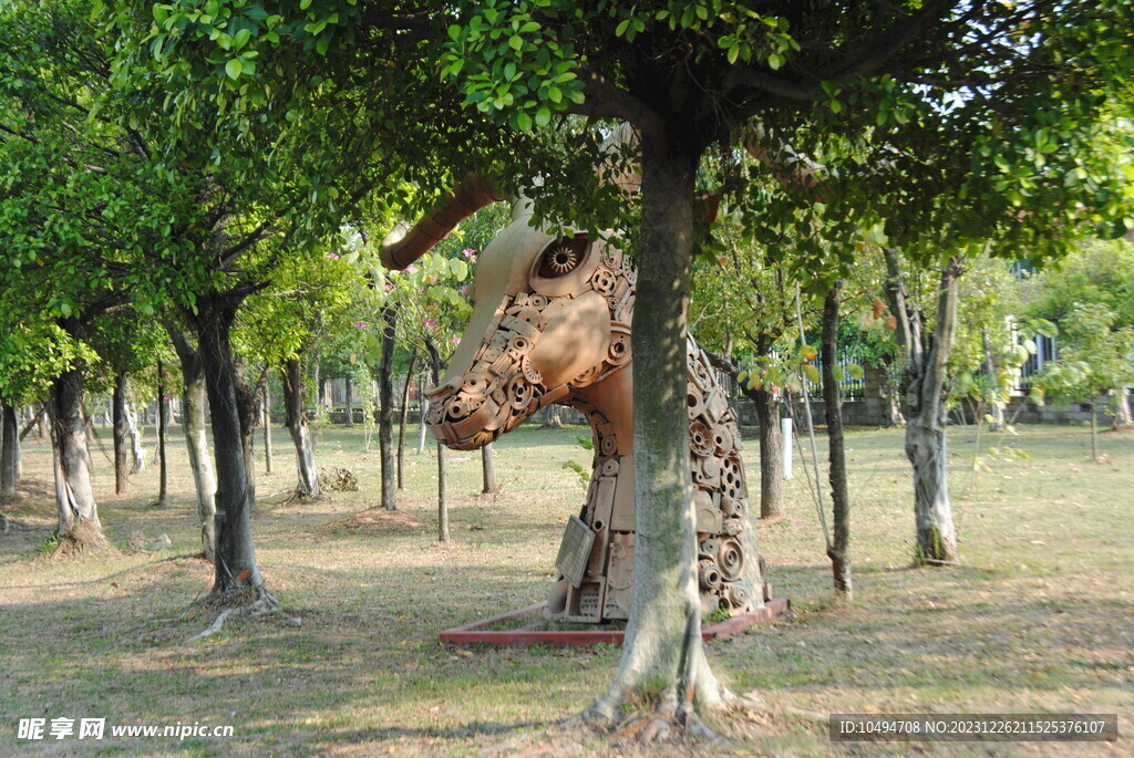 公园雕塑