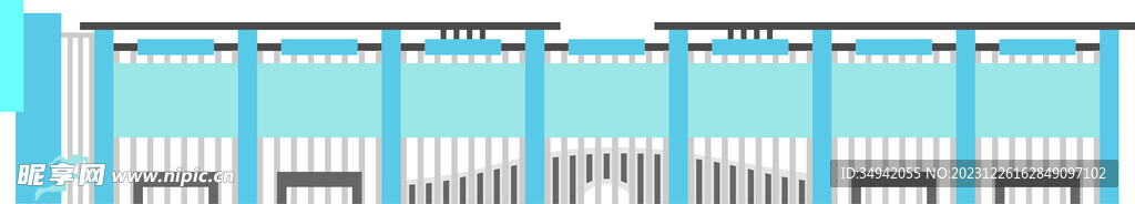 户外宣传文化长廊