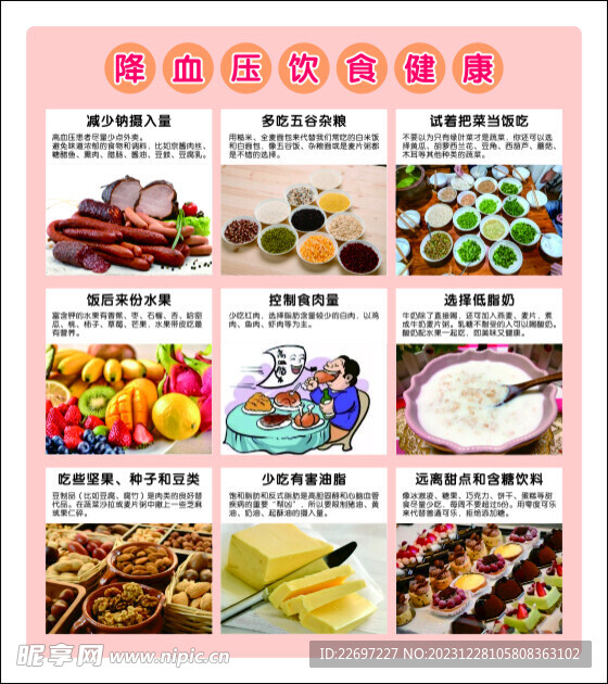 降血压饮食健康