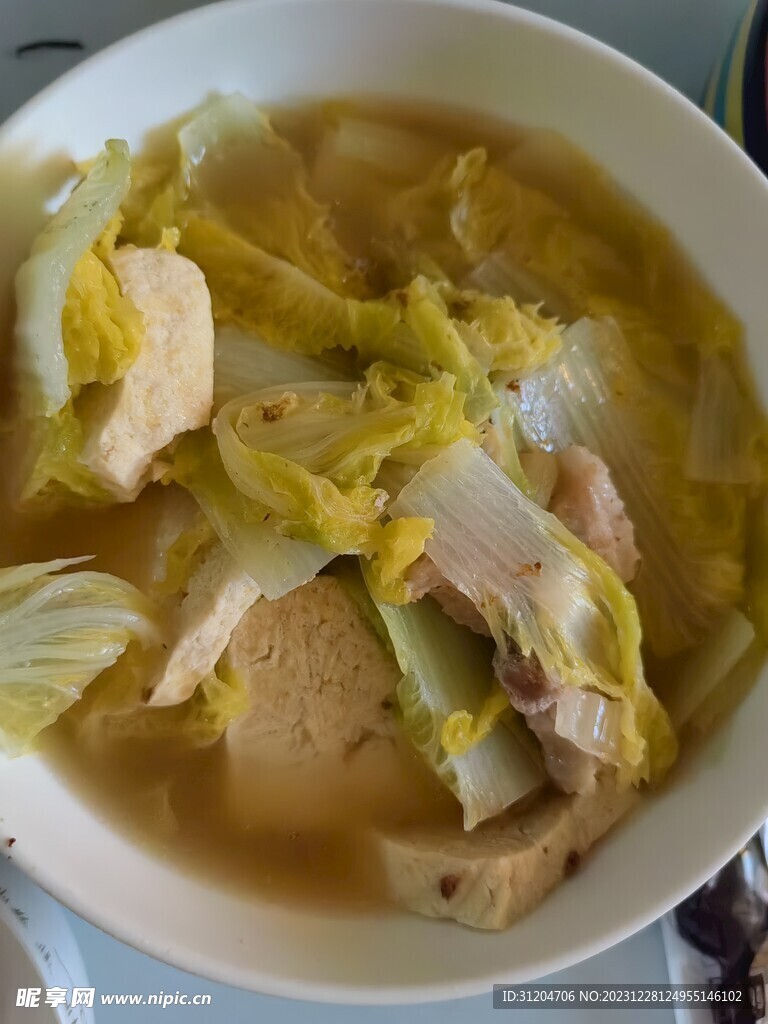 白菜豆腐