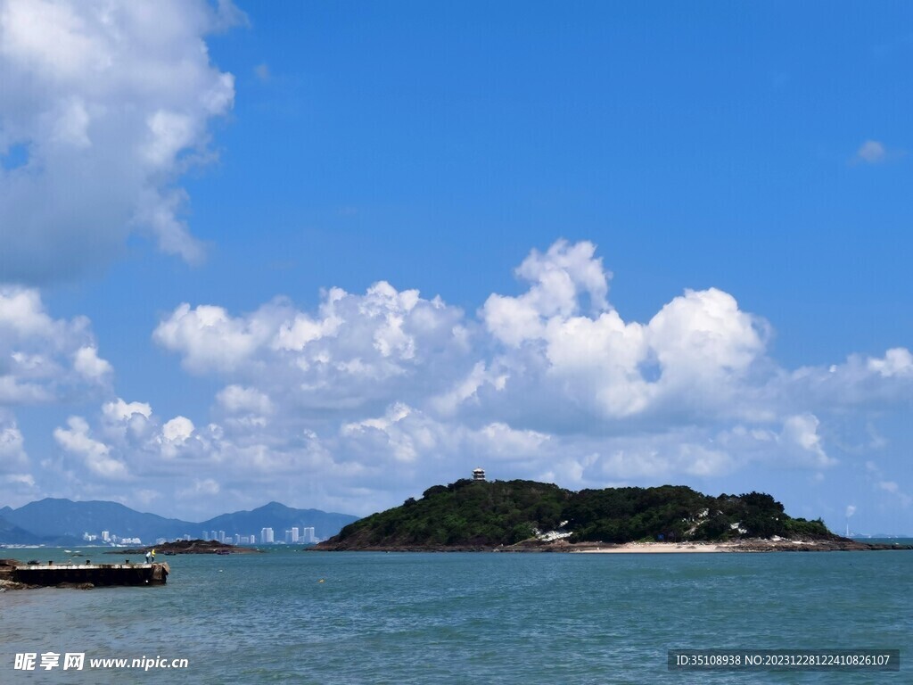 海岛出游风景