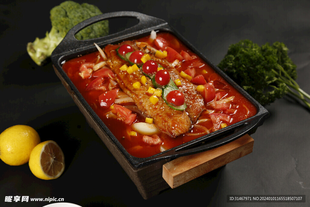 番茄烤鱼