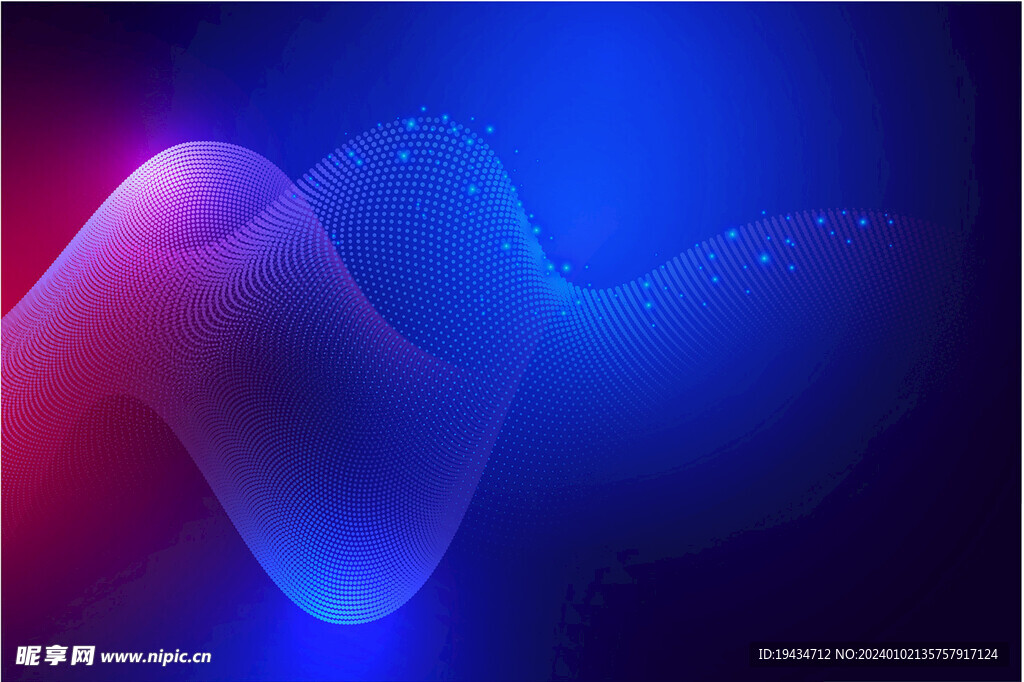 科技几何线条背景素材图