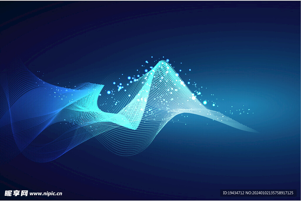 科技几何线条背景素材图