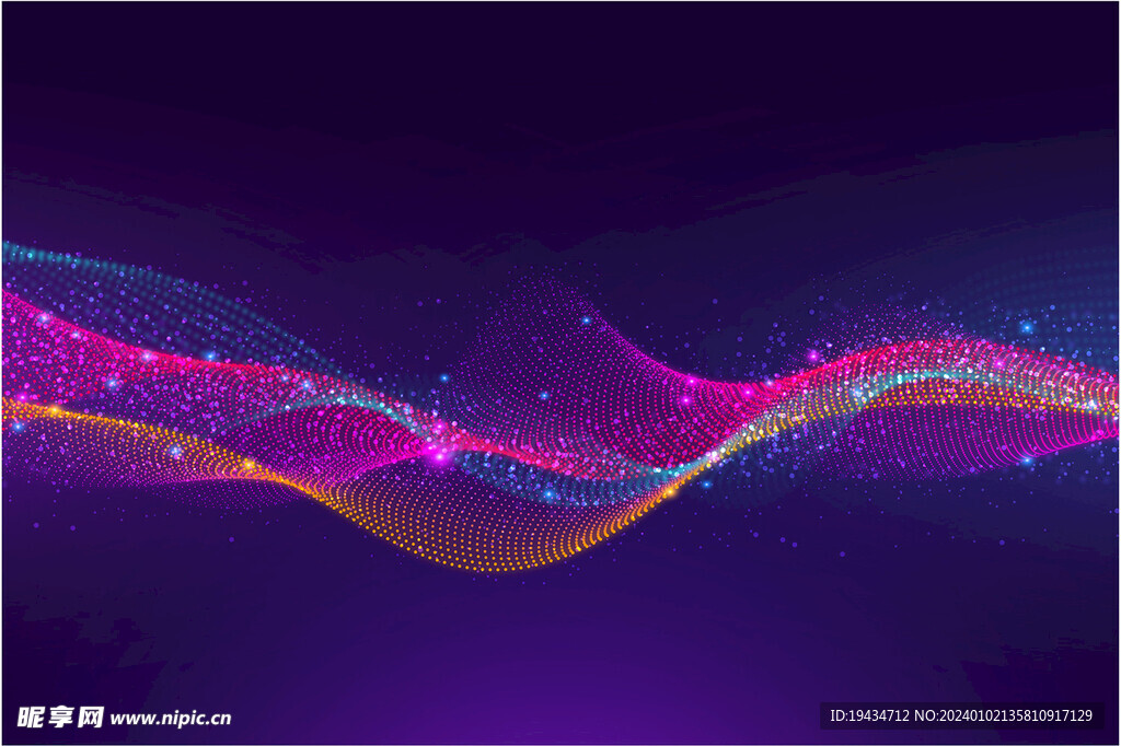 科技几何线条背景素材图