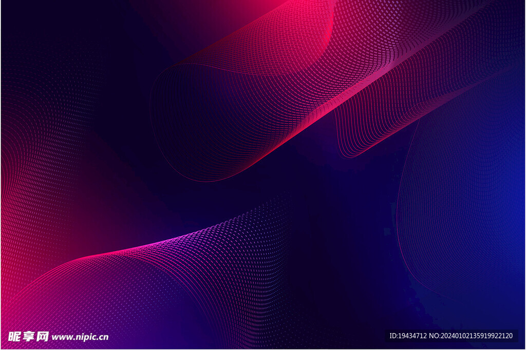 科技几何线条背景素材图