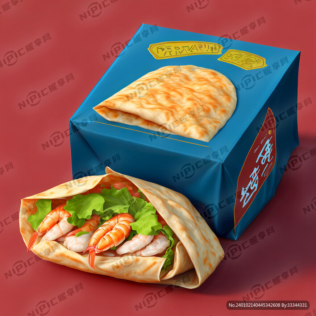 鱼香虾饼包装