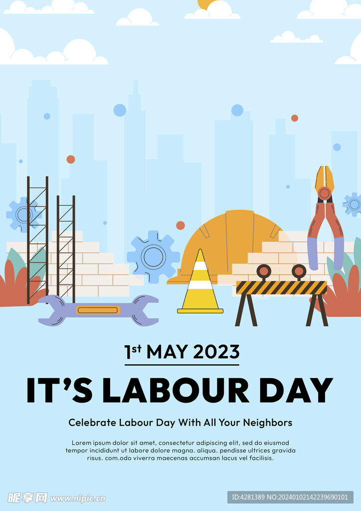 劳动节海报
