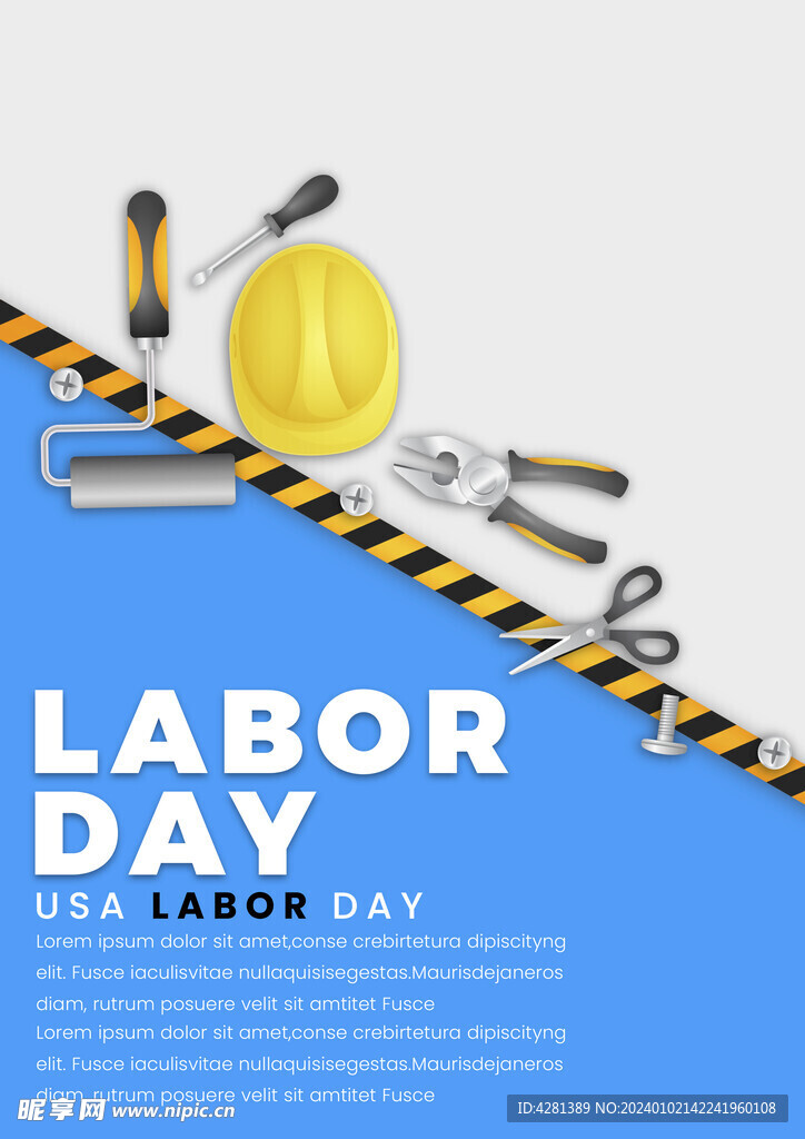 劳动节海报