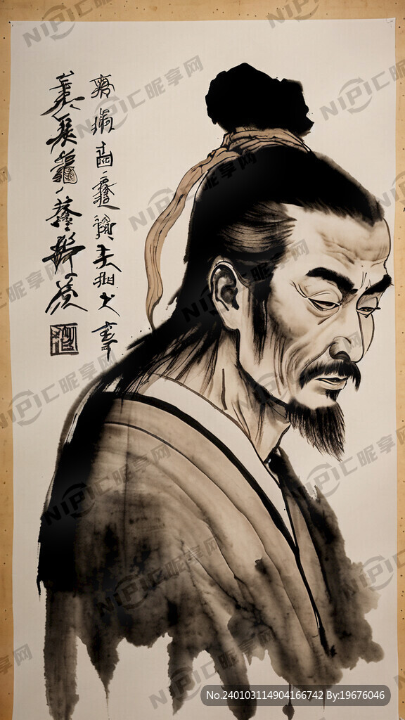 伏羲在画八卦图