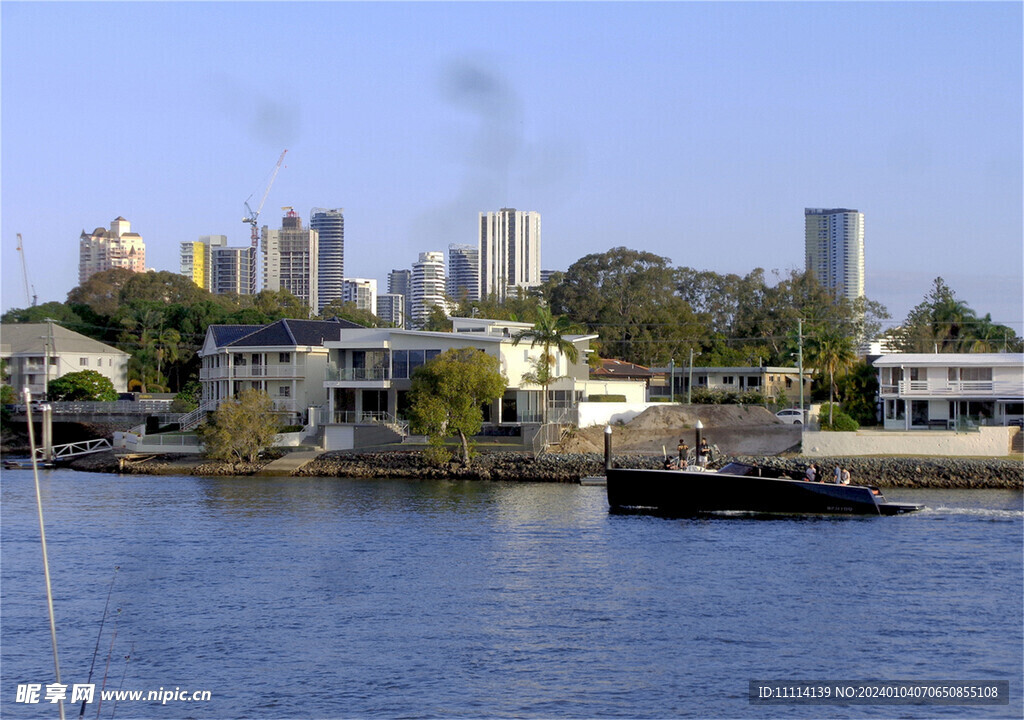 黄金海岸城市风景