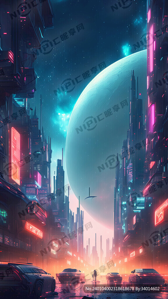 未来城市 演出 赛博朋克 质感