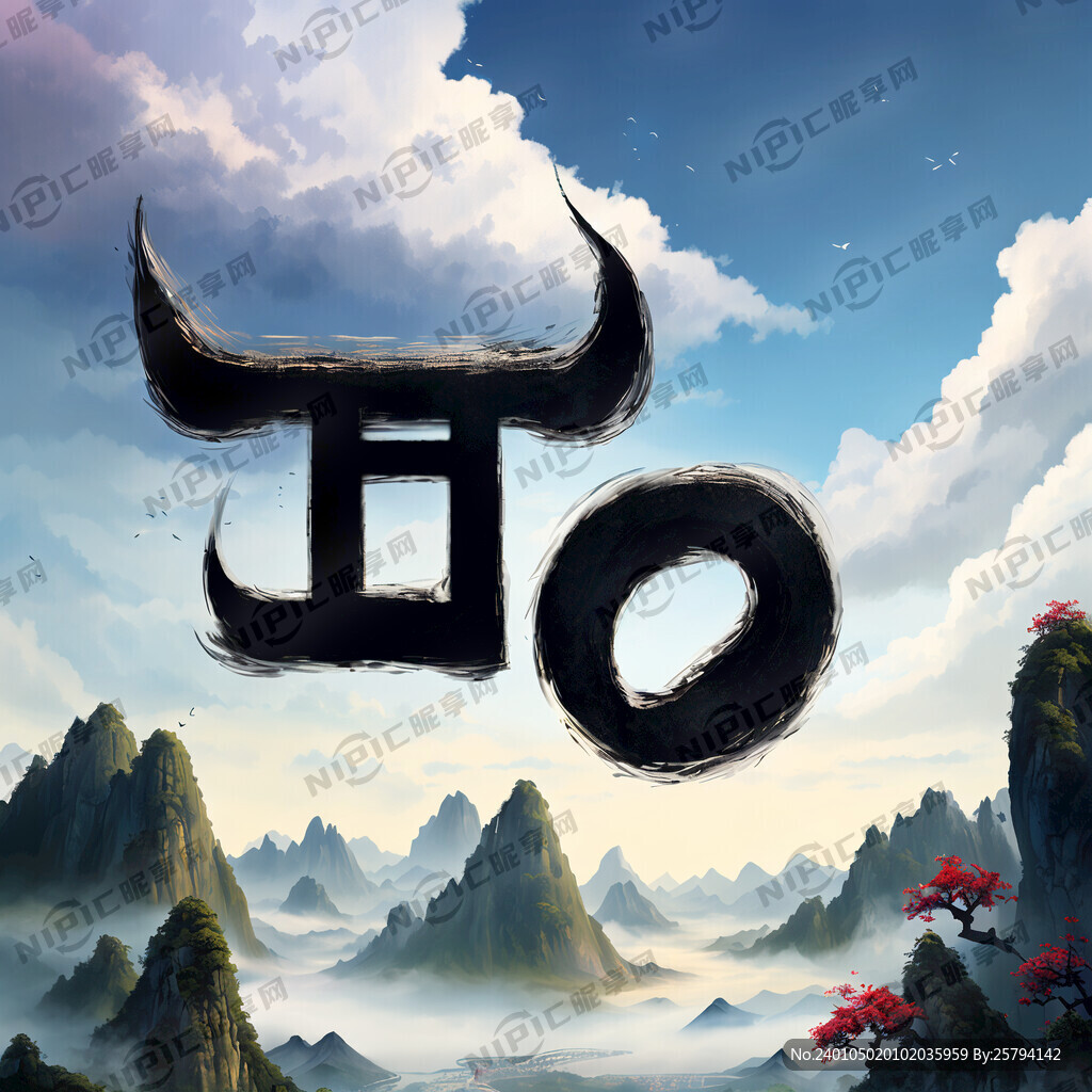 七跃两个字生成为图片