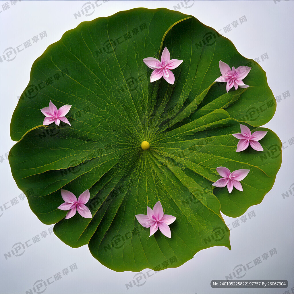 含苞待放花蕾 3层颜色 色块