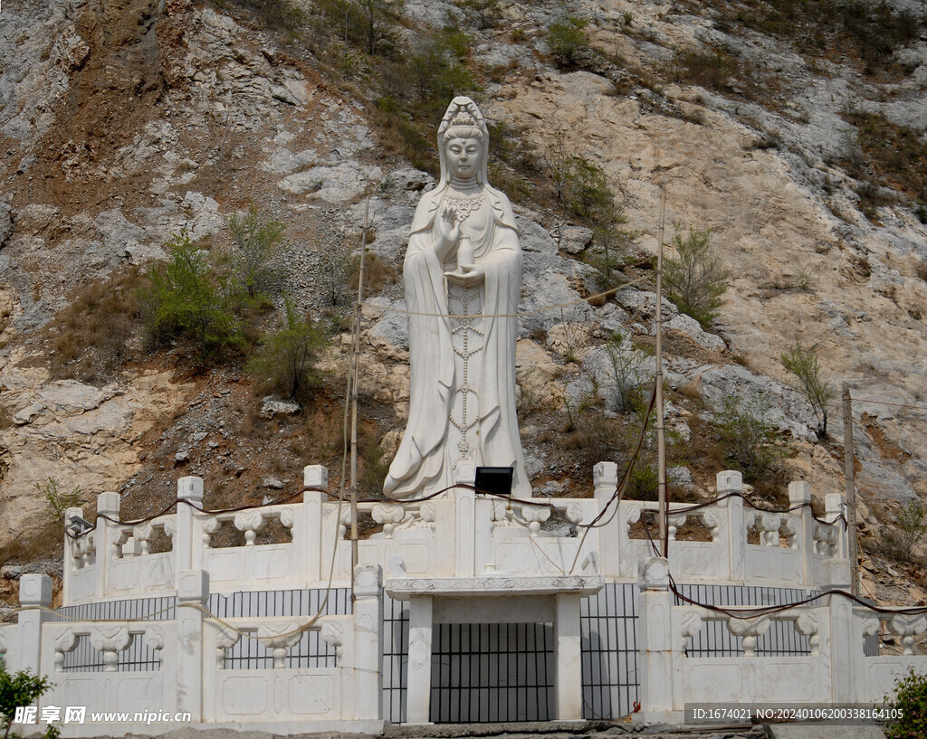 煤岭观音像