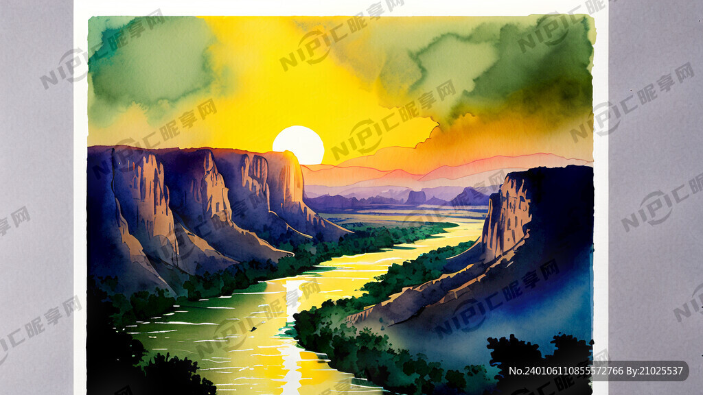 超大广角 俯视视角 大漠孤烟直