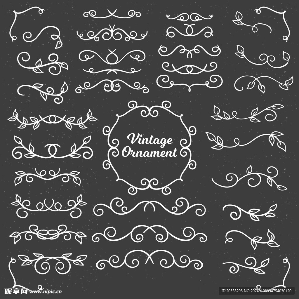 古典风格的装饰线条