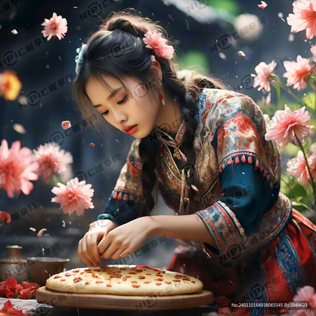 梦幻唯美苗寨 超高清 细节刻画