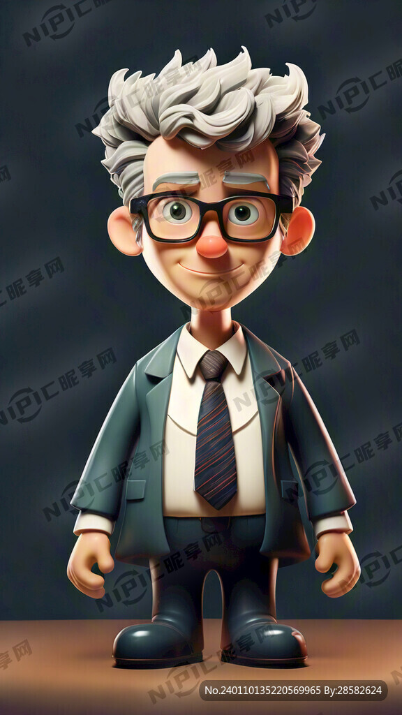 律师 卡通 正面 简笔画