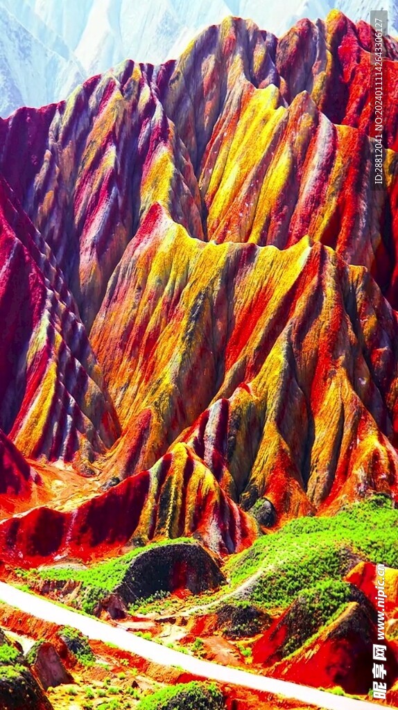 高清拍摄竖屏风景素材