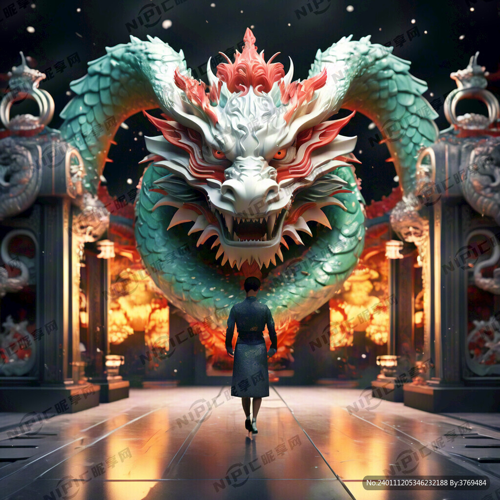 2024年新年 龙年 贺岁