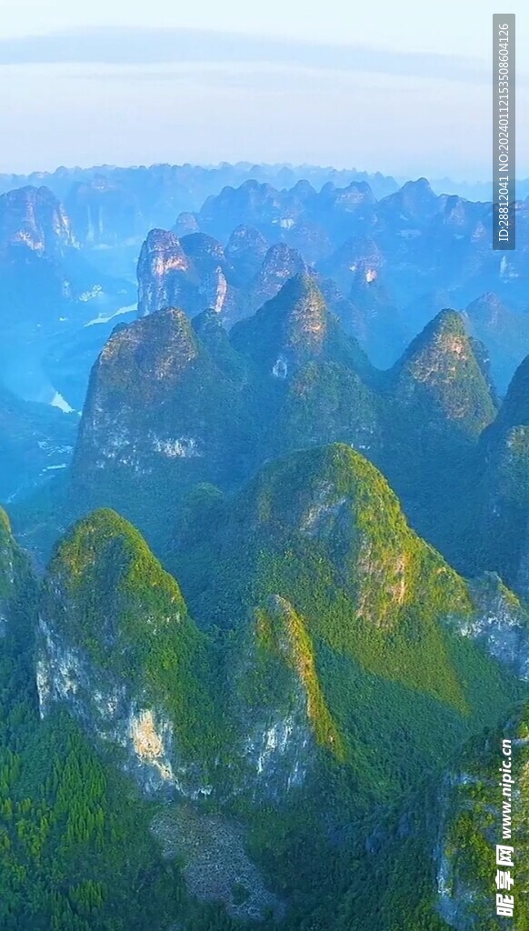 高清唯美风景拍摄竖屏素材